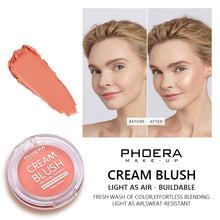 Load image into Gallery viewer, PHOERA Cheek Blendable Cream Blush