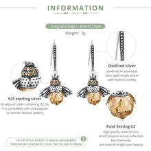 Load image into Gallery viewer, Dancing BeeEarrings (925 Sterling Silver) - Offical Phoera Store