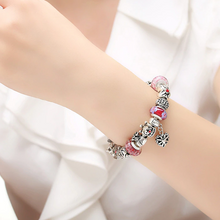 Load image into Gallery viewer, Silver Charms Bracelet - Offical Phoera Store