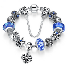 Load image into Gallery viewer, Silver Charms Bracelet - Offical Phoera Store