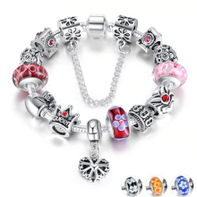 Load image into Gallery viewer, Silver Charms Bracelet - Offical Phoera Store