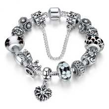 Load image into Gallery viewer, Silver Charms Bracelet - Offical Phoera Store