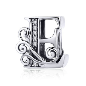 A to Z Alphabet Charms (925 Sterling Silver) - Offical Phoera Store