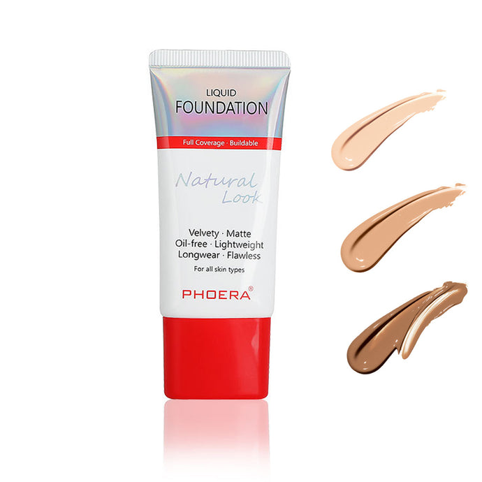 Try our new Phoera Natural Look Longwear Foundation!