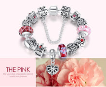 Load image into Gallery viewer, Silver Charms Bracelet - Offical Phoera Store