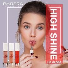 Load image into Gallery viewer, PHOERA Cushiony High Shine Lip Gloss 3ml