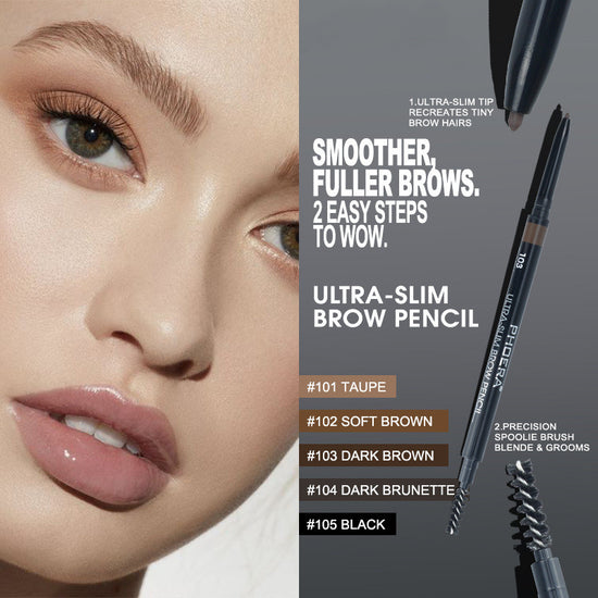 PHOERA New 5 Color Ultra-Slim Eyebrow Pencil