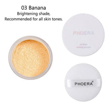 Load image into Gallery viewer, PHOERA™ Loose Face Powder Translucent Smooth Setting Foundation Makeup - Offical Phoera Store